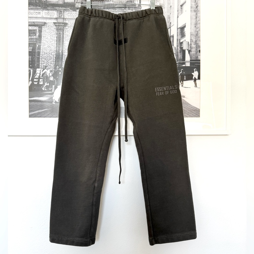 Fear of God ESSENTIALS SS23 Sweatpants in Off Black | XS Men’s, S/M in women’s